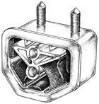 SOPORTE DE MOTOR   MONZA (LADO DERECHO)