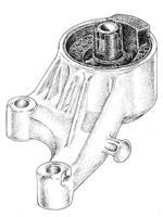 SOPORTE DE MOTOR   DELANTERO ASTRA TD 99/..