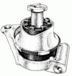 SOPORTE DE MOTOR   TRASERO ASTRA Y ZAFIRA 8 V / 16 V TD