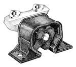 SOPORTE DE MOTOR   (L/DER) 8V-16V CORSA IIY MERIVA.NAFTA AÑO 2004 EN ADELANTE