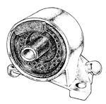 SOPORTE DE MOTOR   DELANTERO ASTRA 98 AL 05 YZAFIRA 99AL 05 C/MOTOR 2.0