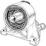 SOPORTE DE MOTOR   DELANTERO ASTRA CORSA II Y ZAFIRA 1.4 1.6 1.8