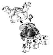 REPUESTO SOPORTE DE MOTOR   (L/D) SPIN.COBALT.SONIC 1.8 NAFTA