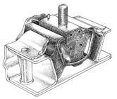 SOPORTE DE MOTOR   DELANTERO LADO DERECHO DUCATO