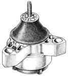 SOPORTE DE MOTOR   LADO IZQ. FOCUS NAFTERO YDIESEL (NO HIDRAULICO)