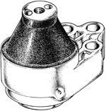 SOPORTE DE MOTOR   (LADO DERECHO) DELANTERO HIDRAULICO FIESTA NAFTERO O DIESEL