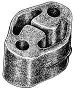 SOPORTE CAÑO ESCAPE DELANTERO FOCUS DIESEL AÑO 99 EN ADELANTE