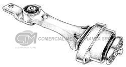 SOPORTE DE MOTOR   BORA GOLF IV. NEW BEETLE 1.8 1.6 2.0 NAFTA.