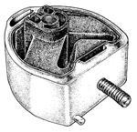 SOPORTE DE CAJA  VELOCIDADES (L/IZQUIER.)PASSAT 1.8 NAFTA AÑO 97/00