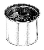 BUJE PARRILLA DELANTERA VENTO 2006/. REY GOMA
