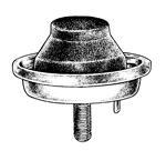 TOPE SOPORTE DE MOTOR   206 DIESEL (CHICO)