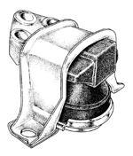 SOPORTE DE MOTOR   (L/DERECHO)(HIDRAULICO)208 Y 2008 1.6 16V