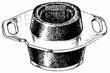 SOPORTE DE MOTOR   DELANTERO LADO IZQUIERDO MOD.405 NAFTERO.106.205.309 Y PARTNER.