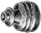 FUELLE SEMI EJE GRANDE(LADO RUEDA)MODELO REY GOMA