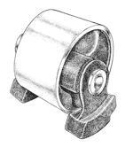 BUJE REPARACION SOPORTE DE MOTOR   (L/IZQ)FIT '03 A09 (CAJA AUTOMATICA)