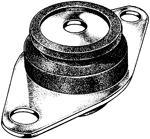 SOPORTE DE MOTOR   (LADO DERECHO) DELANTERO LAGUNA NAFTA Y DIESEL MOTOR N7Q/G8T