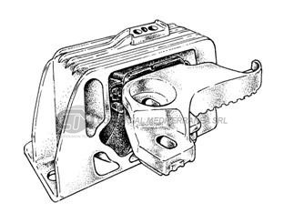 SOPORTE DE MOTOR   (LADO DERECHO) MASTER III 2.3 DCI
