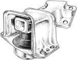 SOPORTE DE MOTOR   (LADO DERECHO) C4 1.6 L.